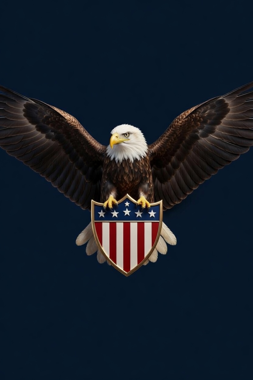 Bald Eagle and Liberty Shield – American Liberty Trust